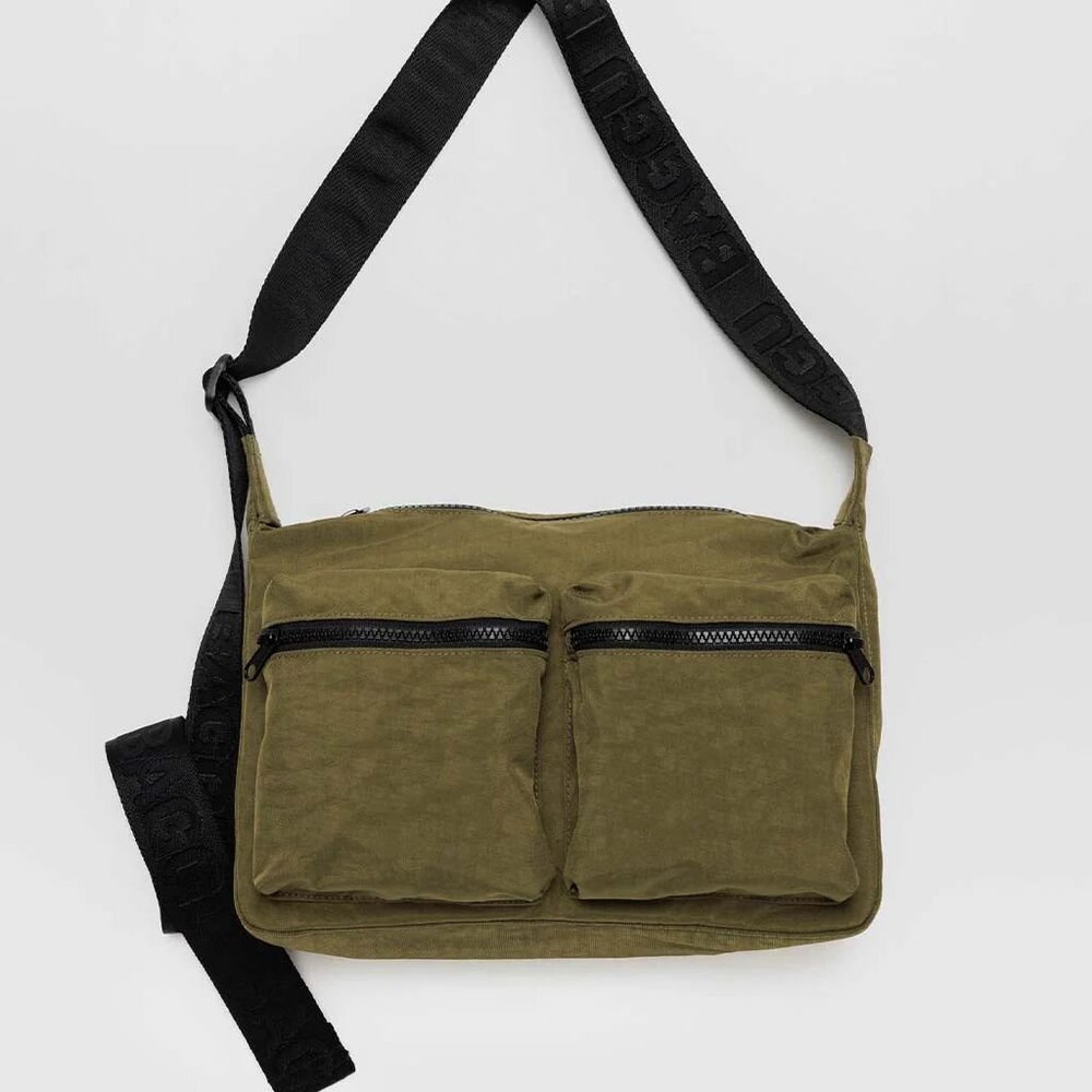 NWT Baggu Medium Cargo Crossbody - Seaweed